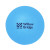 Custom 40mm Color Ping Pong Ball - Light Blue 