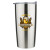 Custom Full Color 20 oz. Stainless Steel Vacuum Tumbler - Silver