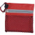 Custom Mesh Bag With Carabiner + Mask201 - Red Mesh Bag