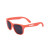 Custom Kids Single Color Matte Sunglasses - Orange 