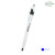 Dart Click Pen - Blue Ink - White/Black