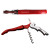 Custom Waiters Corkscrew - Red