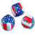 Custom Patriotic Kickball - Red/White/Blue