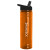 Custom 24 oz Flip Top Water Bottle - Orange 