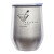 Custom 12 oz Insulated Cup - Silver 