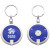 Custom Flashlight Key Chain - Blue