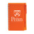 Custom Perfect Notebook & Pen Writing Set - Orange