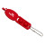 Custom Popper Pen Keychain - Red