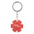 Custom Poker Chip Keychain - Red