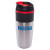Custom 16 oz Insulated Travel Mug with Color Accent - Red
