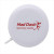 Custom 5' Mini Round Tape Measure - White