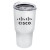 Custom 20 oz Stainless Tumbler - White