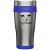 Custom 16 oz Insulated Tumbler with Color Accent- Royal Blue 