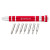Custom Screwdriver Set - Red