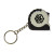 Custom 3' Tape Measure Keychain - White