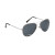 Custom Aviator Sunglasses with UV Protection - Silver