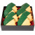 Custom Decadent Christmas Tree Cookies in Gift Box - Cookies in Box 