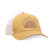 Custom Washed Pigment Dyed with Washed Trucker Mesh Cap - Faux Leather Applique