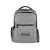 Custom Milo RPET Diaper Backpack - Heather gray