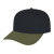 Custom Hometown 5 Panel - Faux Leather Applique - Black/Loden