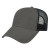 Custom X-tra Value Trucker Mesh Back Cap - Genuine Leather Applique - Charcoal/black