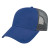 Custom X-tra Value Trucker Mesh Back Cap - Genuine Leather Applique - Royal/charcoal