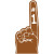 Custom 20" Foam #1 Hand - Brown