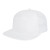 Custom 7 Panel Trucker Mesh Back Cap - Genuine Leather Applique - White