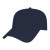 Custom Relaxed Golf Cap - Genuine Leather Applique - Light Navy
