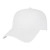 Custom Relaxed Golf Cap - Genuine Leather Applique - White