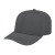 Custom Original Poly/Cotton Snap Back Cap - Faux Leather Applique - Graphite - Adult