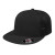 Custom Flexfit Performance Trucker Mesh Back Cap - Faux Leather Applique - Black_S/M