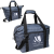 Custom Siberian Quilted 40 Can Cooler Duffel - Grey Front and Back View