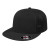 Custom Flexfit Performance Trucker Mesh Back Cap - Genuine Leather Applique - Black_L/XL