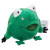 Custom Stress Busters Frog - Light Green Front View