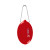 Custom Old School Squeeze Coin Pouch Keychain - Red