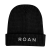 Custom Whistler Waffle Knit RPET Beanie - Black 