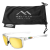 Custom Tifosi Swick Sunglasses - Crystal-Clear/Smoke-Yellow