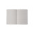 Custom Flex Recycled Paper Notebook 5.5" x 8" - Black Open View