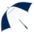 Custom Vented 64 Inch StrombergBrand Paramount Umbrella - Navy/White