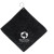 Custom Microfiber Golf Towel with Grommet and Hook - Black