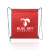 Custom Non-Woven Drawstring Bags - Red 