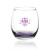Custom 11.5 oz Mikonos Stemless Wine Glasses - Purple 
