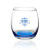 Custom 11.5 oz Mikonos Stemless Wine Glasses - Blue 