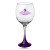 Custom 20.5 oz Premiere Wine Glasses - Purple 