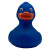 Custom Colorful 3.5" Rubber Ducks - Blue
