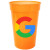 Custom Stadium Cups 17 oz - Full Four Color Process - Orange