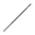 Custom Thrifty Pencil with White Eraser - Metallic silver