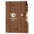 Promotional Woodgrain Notebook-Sticky Notes-Flags - Brown