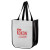 Custom Matte Laminated Designer Tote Bag - White 